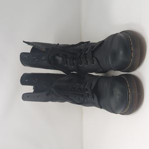 DR MARTENS AIMILITA WOMENS LEATHER TALL BOOT sz 11